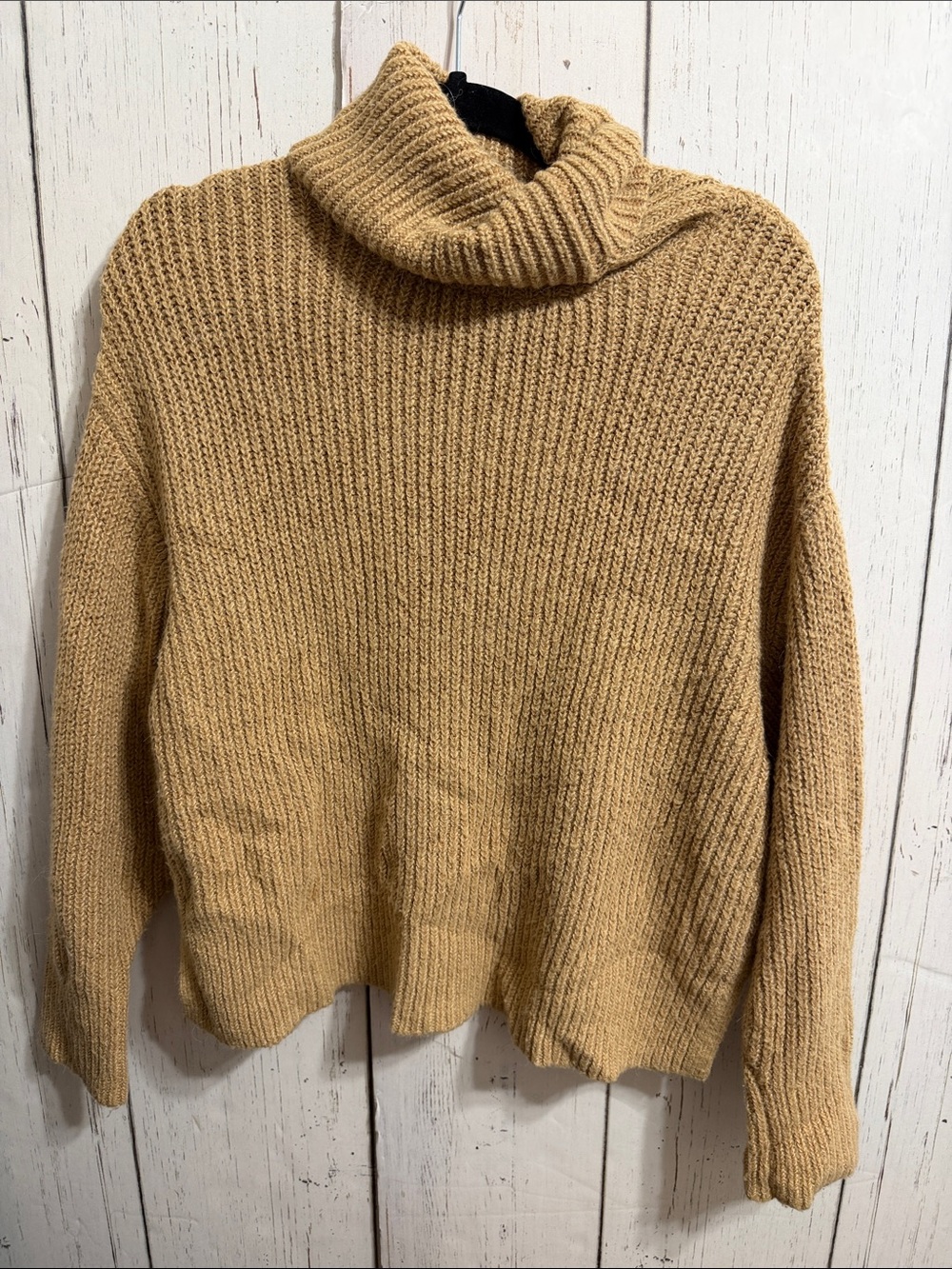 Zara Cable Knit Oversized Sweater